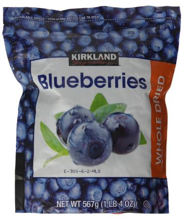 Kirkland Signature Whole Dried Blueberries 20 Oz