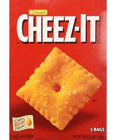 Sunshine Cheez-It Crackers - Large 3 lb. Box | Delicious Snack - Buy Online on GoSupps.com