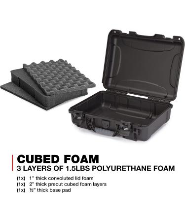 Nanuk 910 Waterproof Hard Case with Customizable Foam Insert - Black | Protective Storage Case - Buy Online on GoSupps.com