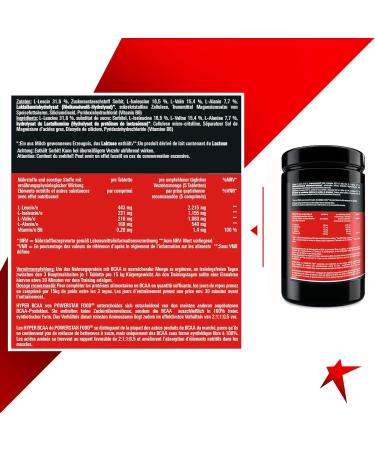 Amino Acid Complex + BCAA Tablets - 1000 Tabs 1200mg - Best Muscle Building Aminos - Made in Germany - Affordable Anabolic Formula - Buy Online on GoSupps.com