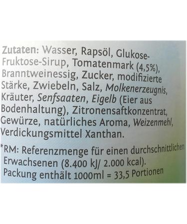  K hne KG (GmbH & Co.) K hne French Dressing Room 1 Litre - Buy Online on GoSupps.com