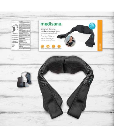 Medisana NMG 850 Neck Massager | Heated Gel Massage Device for Shoulders & Neck | 4 Massage Heads 3 Speed Levels Washable | Buy Internationally - Buy Online on GoSupps.com