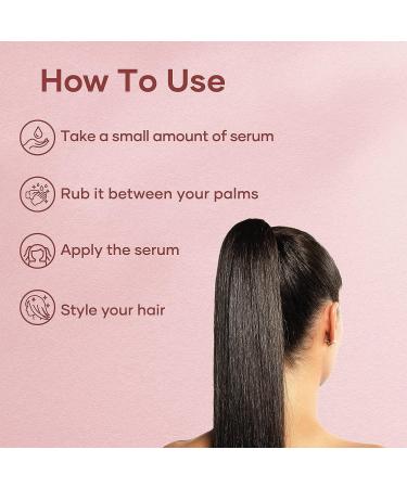 Botanic Hearth Anti Frizz Hair Serum with Argan Oil & Almond Oil - 2 fl oz | For Frizzy, Dry, Damaged Hair | Men & Women - Buy Online on GoSupps.com