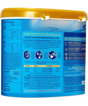 Enfamil Enspire Optimum Infant Formula - 20.5 Oz. - Pack of 4 - Buy Online on GoSupps.com