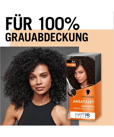 Schwarzkopf Root Set Permanent Hair grey coverage Colour for Concealing Hairline in Just 10 Minutes Root Colour for Harmonious Transitions - A4 Dark Brown Level 3 - PACK OF 3  - Buy Online on GoSupps.com