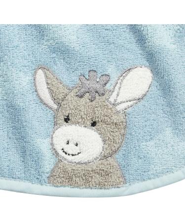 Sterntaler Unisex Baby Plastic Velcro Bib - One Size EU Emmi Blue | Shop Internationally - Buy Online on GoSupps.com