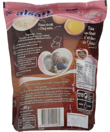 Alsa Pr paration Cuire G teau Moelleux Nature 500 g - Lot de 2 - Buy Online on GoSupps.com