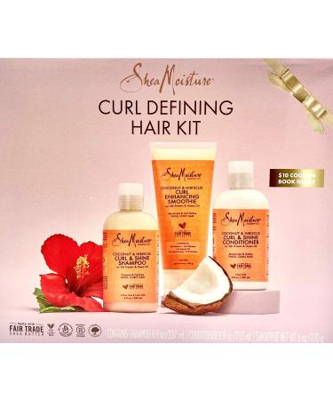 Shea Moisture Curl Defining Hair Kit