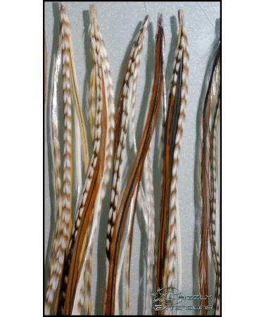 Grizzly Extensions EasyIn Medium - Pure Nature Hair Extensions with Micro Rings & Threading Aid | International Shipping - Buy Online on GoSupps.com
