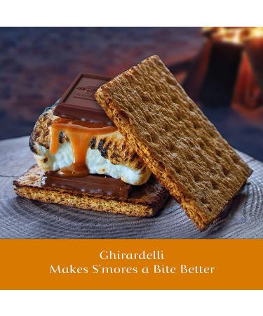 Ghirardelli Milk Chocolate Squares with Caramel Filling - 15.96 oz Bag - Buy Online on GoSupps.com