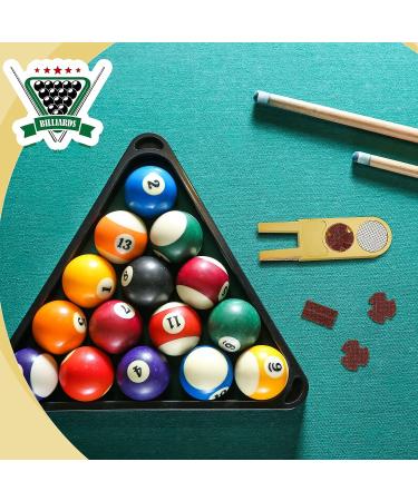 Maitys 2 Pcs Billiards Pool Cue Tip Shaper & Scuffer Tool Set - U-Shaped Multi-functional Trimmers Tapper with Sandpaper | Metal Cue Stick Accessory in Gold - Buy Online on GoSupps.com