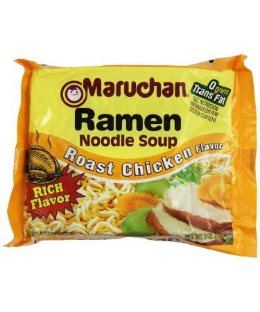 Maruchan Ramen Roast Chicken, 3.0 Oz, Pack of 24 - Buy Online on GoSupps.com