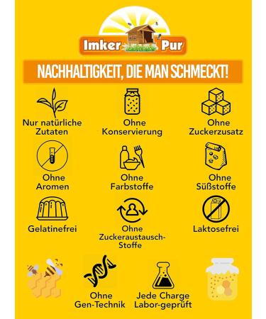 Thousandflower honey ORGANIC from ImkerPur fine and fruity with a fine mountain herb note 1 kg - Buy Online on GoSupps.com