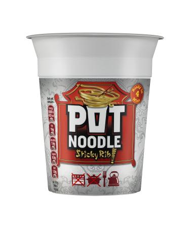 Pot Noodle Sticky Rib Standaard 12 x 90 g