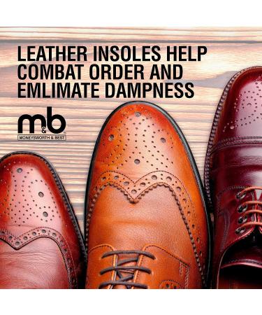 Moneysworth & Best Leather Insole Men's Size 10-11 - Premium Shoe Care - Buy Online on GoSupps.com