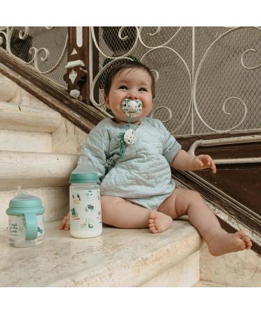 Suavinex Pacifier Holder & Chain for Newborns | Clip-On Pacifier Holder in Green - Perfect for Walks | 1 Unit - Buy Online on GoSupps.com