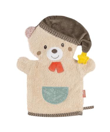 Buy Fehn Washcloth Bear & Sterntaler Washcloth Emmi Bundle - Cute Animal Motif - International Shipping Available - Buy Online on GoSupps.com
