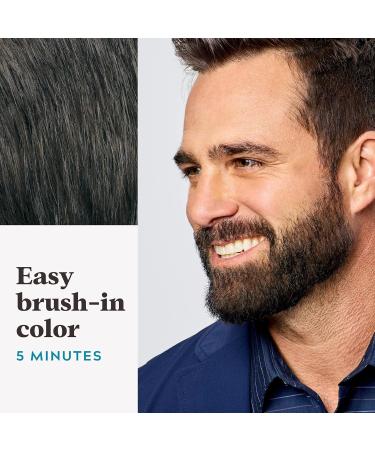 Just For Men Mustache & Beard Beard Dye for Men with Brush Included for Easy Application With Biotin Aloe and Coconut Oil for Healthy Facial Hair Dark Brown M-45 (3 Count) Dark Brown 3 count (Pack of 1) - Buy Online on GoSupps.com