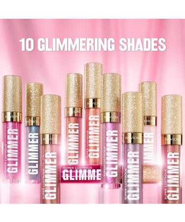 REVLON Super Lustrous Glimmer Gloss High-Shine Finish - 004 Happy Hour - 0.13 fl oz - Buy Online on GoSupps.com