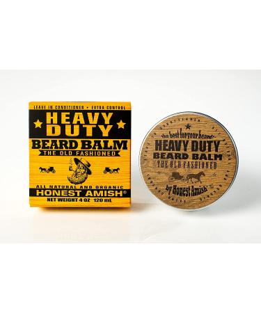 Honest Amish Heavy Duty Beard Balm - 4 oz Twist Tin - Buy Online on GoSupps.com