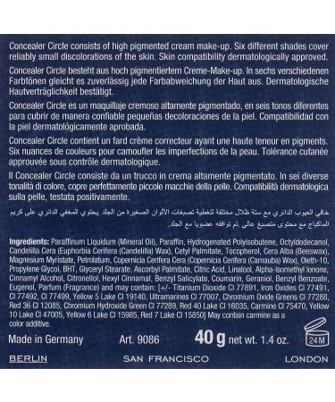 Kryolan Concealer Circle (Nr.2) - Professional Makeup Concealer Palette - Buy Online on GoSupps.com