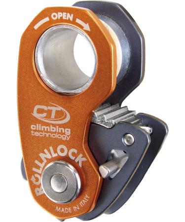 Climbing Technology Unisex-Adult Rollnlock Anthracite/Orange Lock One Size