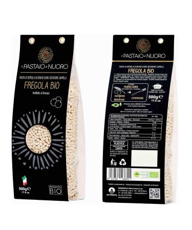 Inke Fregola seed organic wheat Hats. 1 bag x 500 grams. Handcrafted fregula produced by Artinpasta. See Sardinia (1)