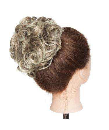 SEGO Hair Extensions - Ash Brown to Bleach Blonde Hairpiece Bun & Hair Tie Updos for Realistic Looks - Buy Online on GoSupps.com