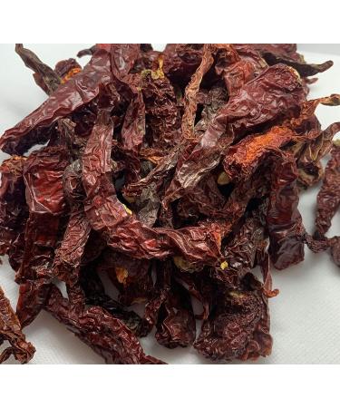 Red Kashmiri Chilli Whole 100g - Authentic Dried Crinkled Chillies - Buy Online on GoSupps.com