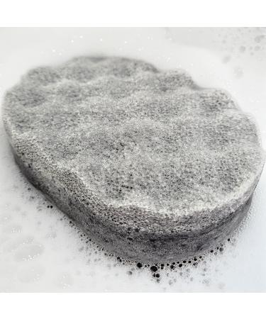 Aventos for Him Exfoliating Soap Sponge - 250g - Moisturising Shea Butter - Aftershave Scent - Vegan Friendly - Puddle of Wax - Made in The UK