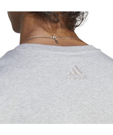 Buy adidas Men's Essentials Long Sleeve T-Shirt - Big Logo XL Medium Grey Heather | International Shipping Available - Buy Online on GoSupps.com