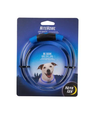 NiteHowl LED Safety Chain Replaceable Batteries Universal Blue