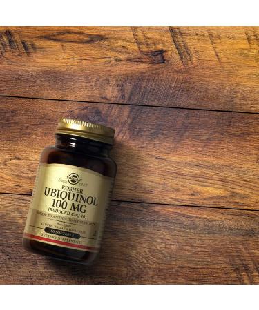 Solgar Kosher Ubiquinol 100 mg â€“ 60 Softgels for Heart Health & Energy - Buy Online on GoSupps.com