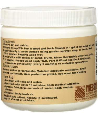 Shop Messmer's Inc WDA-1 Wood Cleaner 16OZ - International Shipping Available - Buy Online on GoSupps.com