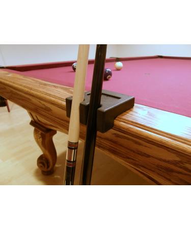 Iszy Billiards Portable 2 Pool Cue Stick Holder Stand Rest - Black | Holds 2 Pool Cues - Buy Online on GoSupps.com