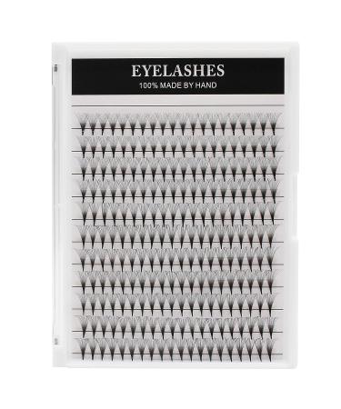 Dedila 220Pcs Grafting 14D Premade Fans Eyelashes Long Stem | Natural Individual False Eyelashes Cluster | 14-15-16mm Lengths - Buy Online on GoSupps.com