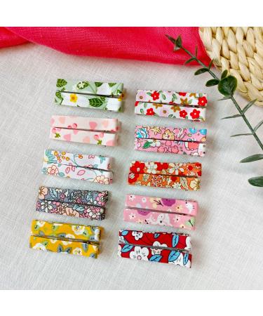 Handmade Alligator Hair Clips for Girls - 20 Pcs Hair Accessories for Kids & Toddlers - Buy Online on GoSupps.com