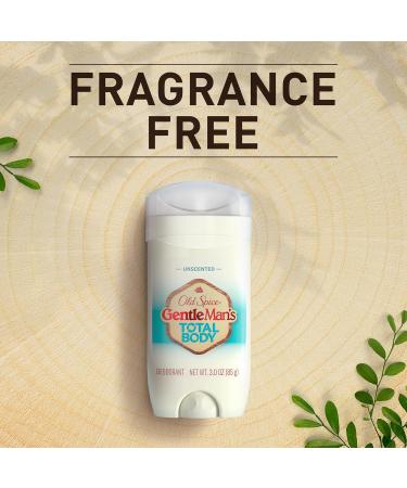 Old Spice Whole Body Deodorant for Men Total Body Deodorant Unscented Aluminum Free Deodorant Stick for 24/7 Freshness // Dermatologist Tested Whole Body Deodorant 3.0 oz - Buy Online on GoSupps.com