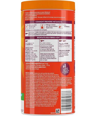 Metamucil Smooth Texture Fiber 660g - Unflavored & Sugar-Free - Buy Online on GoSupps.com