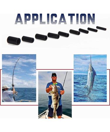 AGOOL Fishing Wire Single Barrel Crimp Sleeves - 300pcs Black Oxidized Copper Leader Rigging Tackle - Buy Online on GoSupps.com