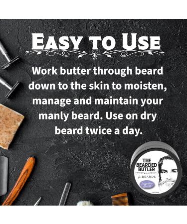 Beard Butter for Men | Moisturizing Softener & Itch Reducer | Light Hold Non-Greasy Formula | Nourish Your Beard Today - Buy Online on GoSupps.com