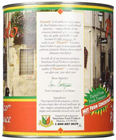 Pizzaiolo Pizza Sauce Autentico No. 10 - 6.8 Ounce Can (Pack of 1) - Buy Online on GoSupps.com