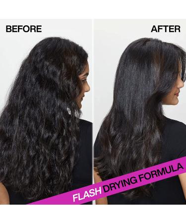 Redken Quick Blowout Heat Protection Spray 4.2 Fl Oz | Lightweight Primer for Smooth & Shiny Hair | Heat Protectant for All Hair Types - Buy Online on GoSupps.com