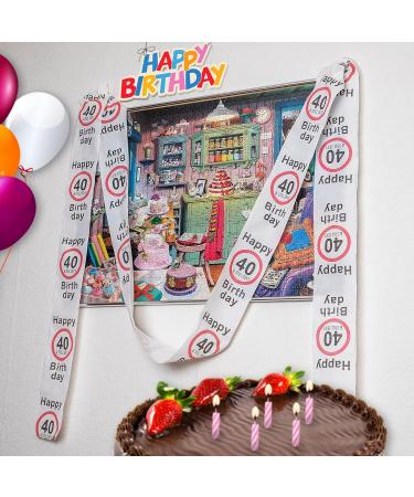 Happy 40 & Still Sexy Birthday Toilet Paper - Funny Gift & Decoration | 2-Pack for 40th Birthday Celebrations - Buy Online on GoSupps.com