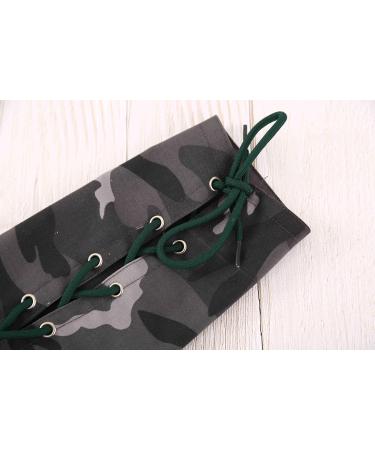 Kuso parrot diapers reusable washable flight suit kimono clothing for birds budgies parasites nymphensittiche Kakadu African aras sun protection (arm protection green) Arm guard green