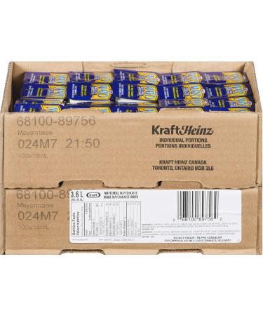 Kraft Mayonnaise 3.6L (200 Packets) - Buy Online on GoSupps.com