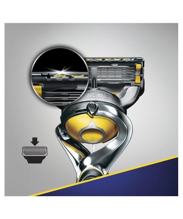 Buy Gillette Fusion 5 ProShield Men's Razor Precision Trimmer & Lubricating Strip | Fast International Shipping - Buy Online on GoSupps.com