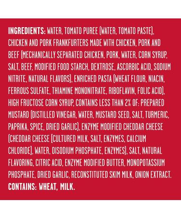 SpaghettiOs Canned Pasta with Franks 15.6 OZ, Pack of 12 - Perfect Snack for Kids and Adults - Buy Online on GoSupps.com