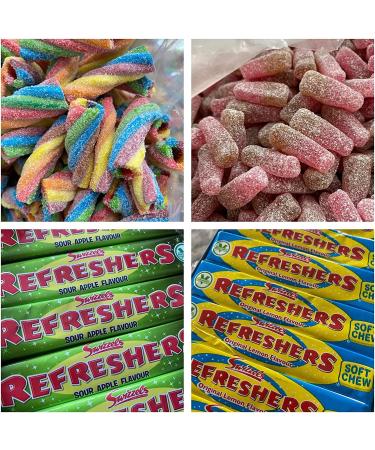 Little Vegans Sweet Company Vegan Sweets Pick and Mix - Monster 800g Bulk Bag of Classic Old Fashioned British Retro Sweets Contains Approved Halal Sweets Diary Free and Gelatine Free Sweets - Buy Online on GoSupps.com