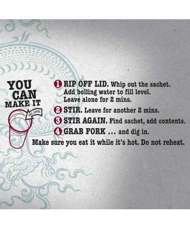 Pot Noodle Sticky Rib Standaard 12 x 90 g - Buy Online on GoSupps.com